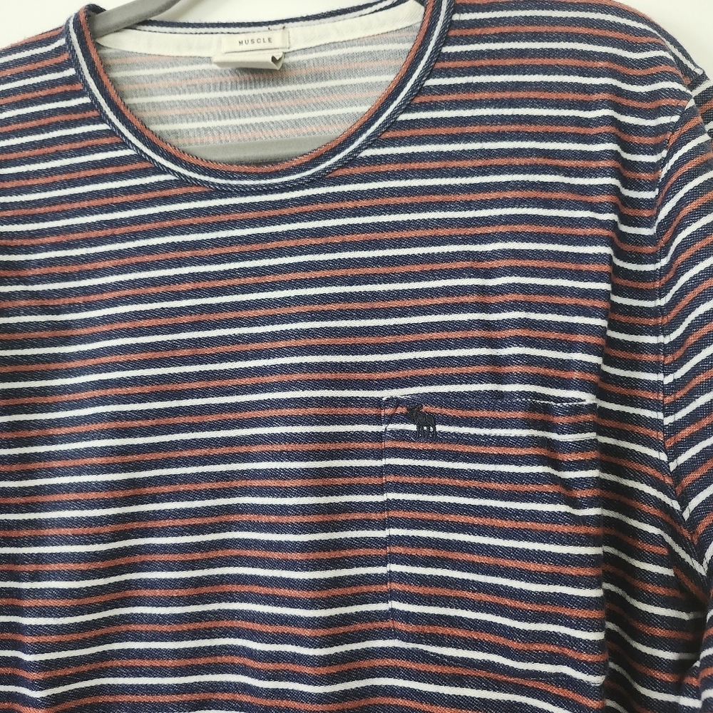 Abercrombie & Fitch Long Sleeve Shirt Men's Size XXL - Picture 3 of 8